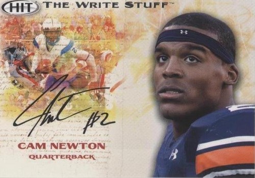 2011 SAGE Hit Cam Newton #WS 6