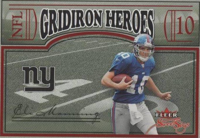 2004 Fleer Sweet Sigs Eli Manning #10 GH