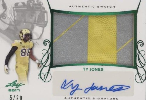 2017 Leaf Metal U.S. Army All-American Bowl Ty Jones #PA-TJ1