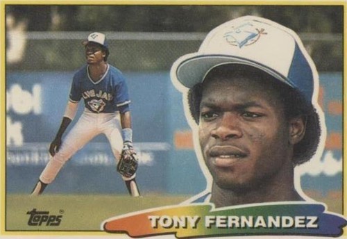 1988 Topps Big - Tony Fernandez #187