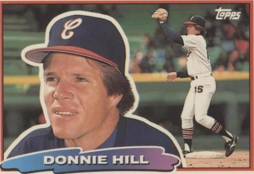 1988 Topps Big - Donnie Hill #137