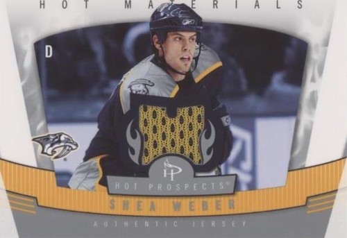 2006-07 Fleer Hot Prospects - Shea Weber #HM-SW