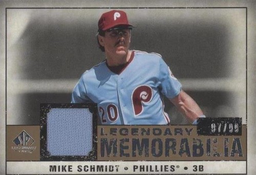 2008 SP Legendary Cuts - Mike Schmidt #LM-MS