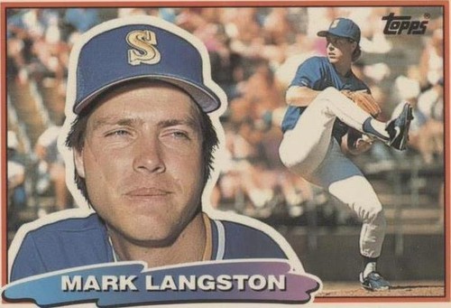 1988 Topps Big - Mark Langston #176