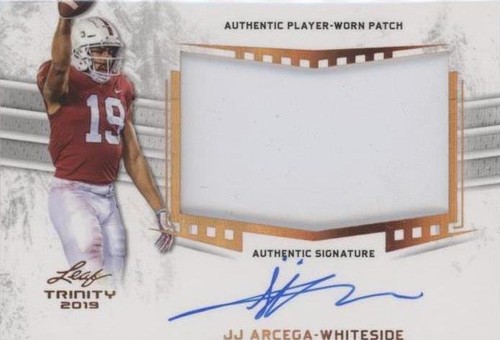 2019 Leaf Trinity J.J. Arcega-Whiteside #PA-JJA