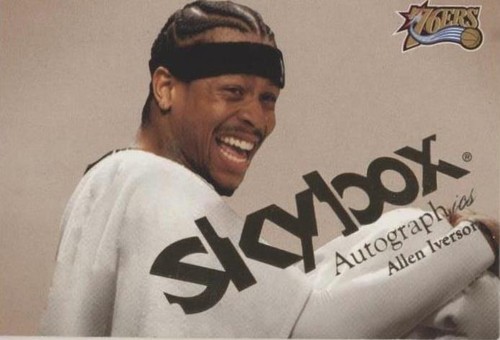2000 Fleer Skybox Impact Allen Iverson #30 Sixers Legend | eBay