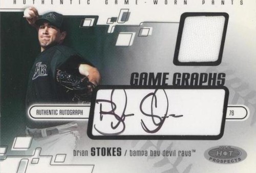 2003 Fleer Hot Prospects - Brian Stokes #91