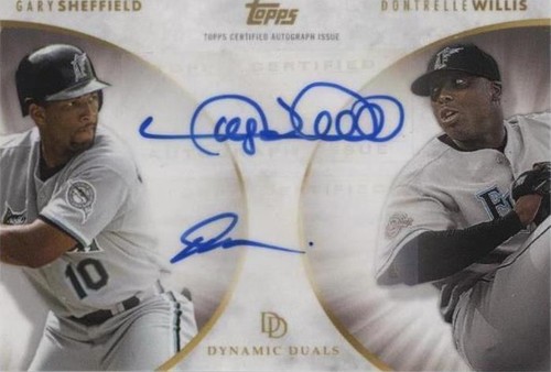 2022 Topps On Demand Dynamic Duals - Dontrelle Willis Gary Sheffield #12-A