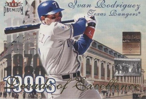 2001 Fleer Premium - Ivan Rodriguez #40 DE