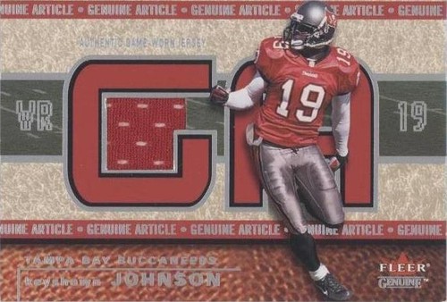 2002 Fleer Genuine Keyshawn Johnson #GA-KJ