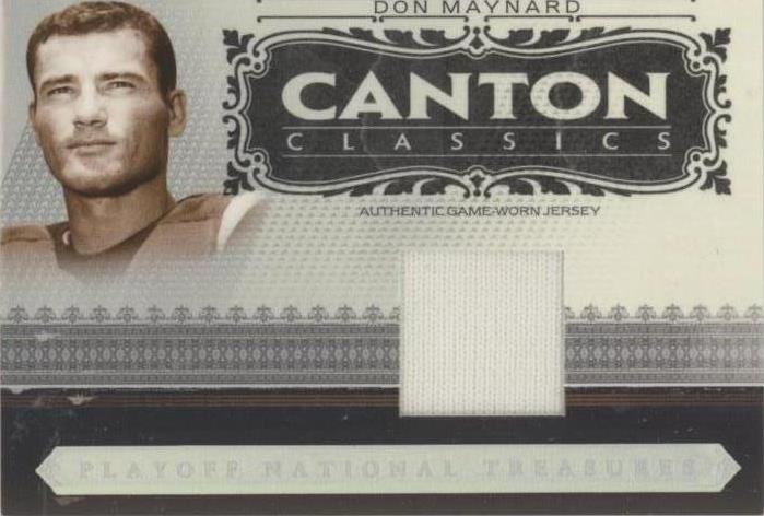 2006 Playoff National Treasures Don Maynard #CC-DM