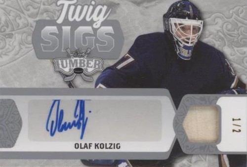 2021-22 Leaf Lumber - Olaf Kolzig #TS-OK1