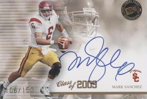 2009 Press Pass Signature Edition Mark Sanchez #CL-MS