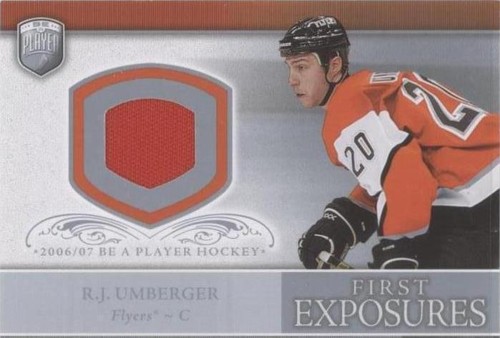 2006-07 Upper Deck Be A Player Portraits - R.J. Umberger #FE-RU