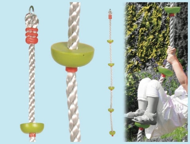 CORDA PER ARRAMPICATA BIMBO HERO H. 210 CM gioco giochi bambino bambini