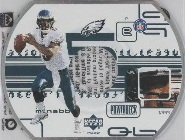 1999 Upper Deck Powerdeck Donovan McNabb #PD22