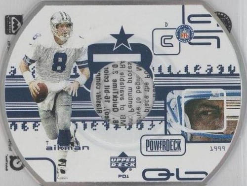 1999 Upper Deck Powerdeck Troy Aikman #PD1