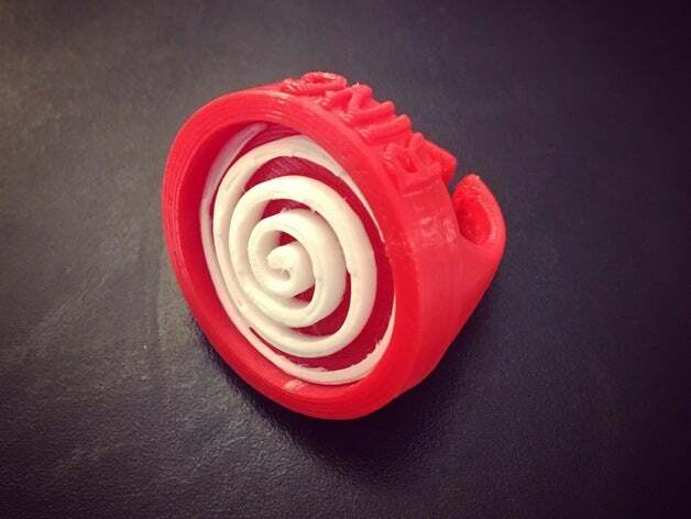 Captain Underpants 3D Animated Hypno Ring New FAST SHIPPING