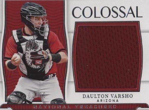 2022 Panini National Treasures - Daulton Varsho #CLM-DV