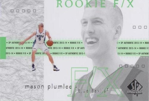 2013-14 SP Authentic - Mason Plumlee #86