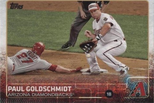 2015 Topps Update Series - Mike Trout Paul Goldschmidt #US154