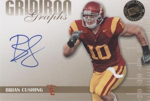 2009 Press Pass Signature Edition Brian Cushing #GG-BC