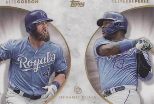 2022 Topps On Demand Dynamic Duals - Alex Gordon Salvador Perez #21