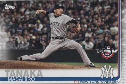 2019 Topps Opening Day - Masahiro Tanaka #193