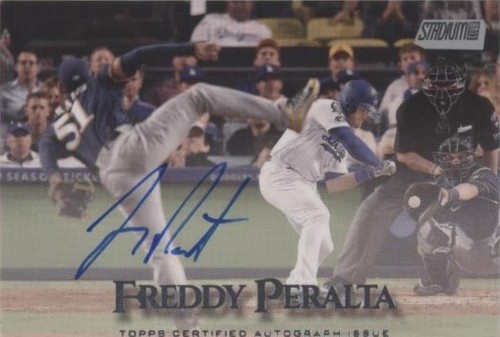 2019 Topps Stadium Club - Freddy Peralta #SCA-FP