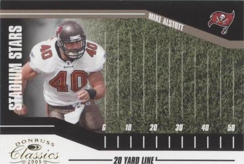 2005 Donruss Classics Mike Alstott #SS-44