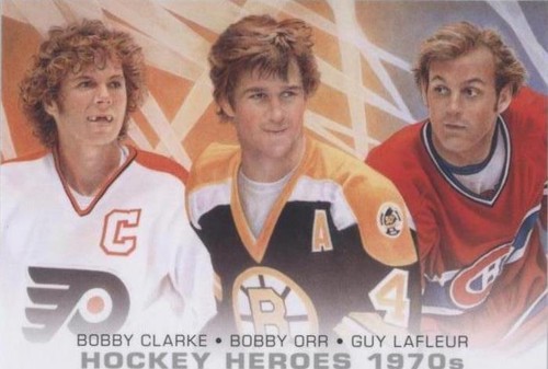 2012-13 Upper Deck - Bobby Clarke Bobby Orr Guy Lafleur #HH39