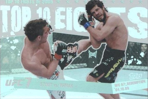 2010 Topps UFC Main Event - Matt Wiman Sam Stout #TT09 21