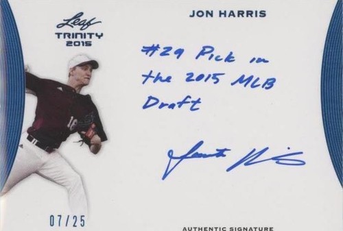 2015 Leaf Trinity - Jon Harris #A-JH1