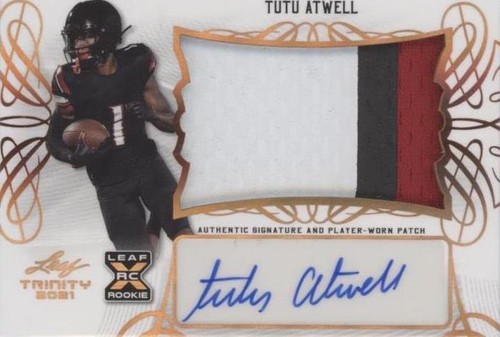 2021 Leaf Trinity Tutu Atwell #PA-TA1