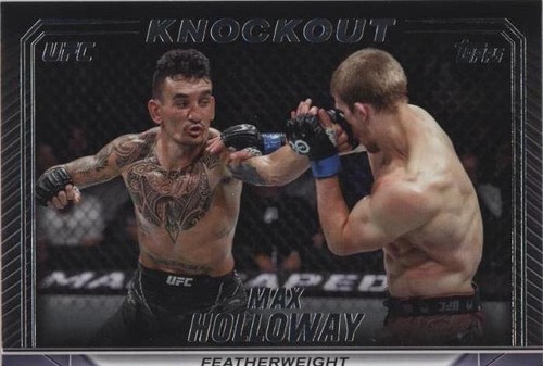 2024 Topps UFC Knockout - Max Holloway #5