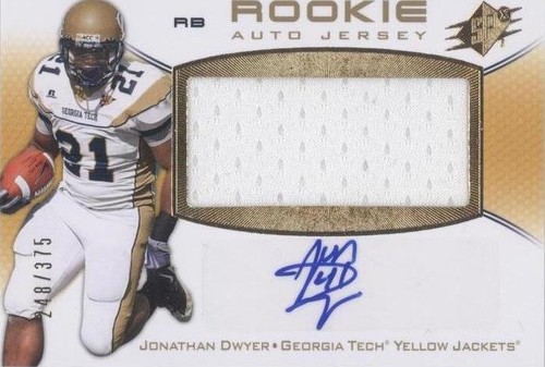 2010 SPx Jonathan Dwyer #135