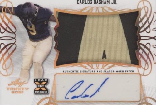 2021 Leaf Trinity Carlos Basham Jr. #PA-CBJ