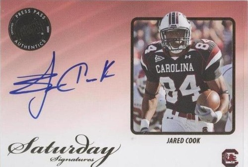 2009 Press Pass Legends Jared Cook #SS-JC