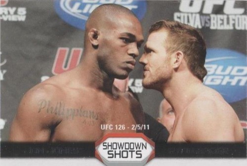 2011 Topps UFC Moment of Truth - Jon Jones Ryan Bader #SS-JB