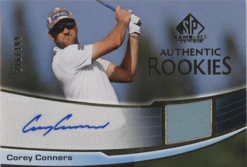 2024 SP Game Used - Corey Conners #140