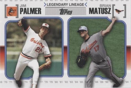 2010 Topps - Brian Matusz Jim Palmer #LL71