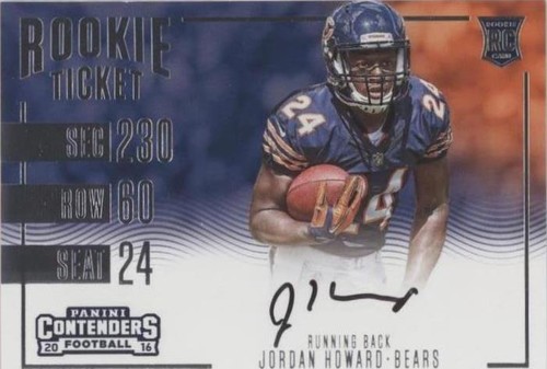 2016 Panini Contenders Jordan Howard #358