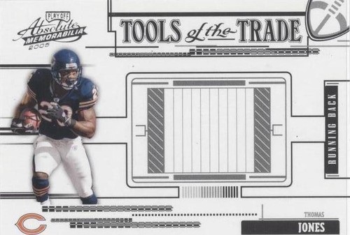 2005 Playoff Absolute Memorabilia Thomas Jones #TT-90