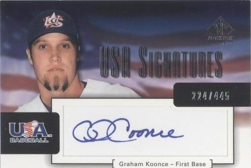 2004 SP Authentic - Graham Koonce #USA-11