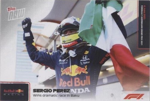 2021 Topps Now F1 - Sergio Perez #015