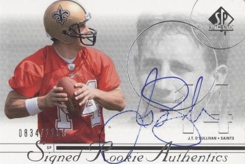 2002 SP Authentic J.T. O'Sullivan #197