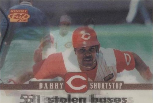 Barry Larkin 1996 Sportflix #60 Cincinnati Reds Baseball