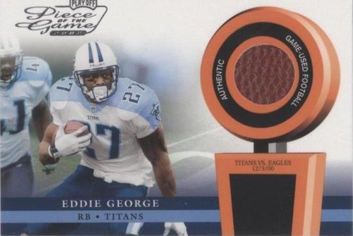 2002 Playoff Piece of the Game Eddie George #POG-18