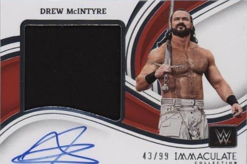 2023 Panini Immaculate Collection WWE - Drew McIntyre #PM-DMI
