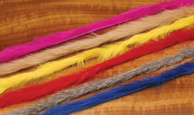Hareline Dubbin - Micro Rabbit Strips - Zonkers